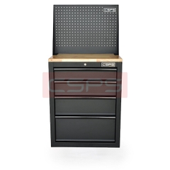 Tủ dụng cụ CSPS 61cm - 04 hộc kéo màu đen/đỏ