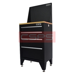 Tủ dụng cụ CSPS 61cm - 04 hộc kéo màu đen/đỏ