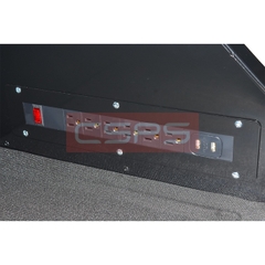 Tủ dụng cụ CSPS 104cm - 06 hộc kéo màu đen có bánh xe VNTC10406B11S