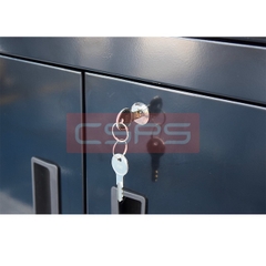 Tủ dụng cụ CSPS 104cm - 06 hộc kéo màu đen có bánh xe VNTC10406B11S