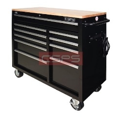 Tủ dụng cụ CSPS 104cm - 10 hộc kéo có mặt ván VNTC10410B13M