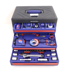 Bộ 125 món công cụ dụng cụ Workpro WP209028