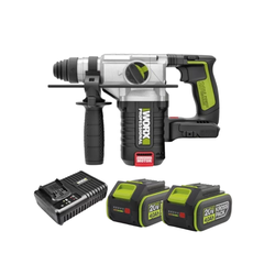 MÁY KHOAN ĐỤC BÊ TÔNG LỰC 2.2J DÙNG PIN 20V WORX WU388.9