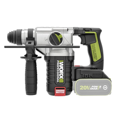 MÁY KHOAN ĐỤC BÊ TÔNG LỰC 2.2J DÙNG PIN 20V WORX WU388.9