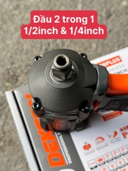 Máy Siết Bu Lông Dekton M21-IW398PLUS Lực 398N.m Đầu Khẩu 2 Trong 1