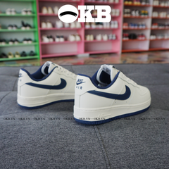 Air Force 1 Low Cream White Navy Skate