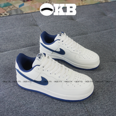 Air Force 1 Low Cream White Navy Skate