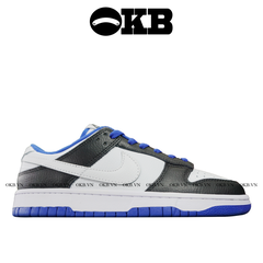 SB Dunk Low Black White Royal Blue Like