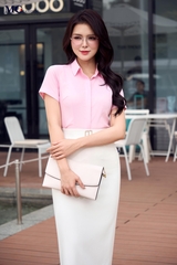 SƠ MI CÔNG SỞ TRƠN CHẤT GỖ SỒI AB148