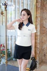 ÁO THUN POLO CỔ PHỐI, THÊU CỔ VÀ NGỰC AP112