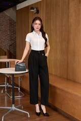QUẦN BAGGY ỐNG RỘNG CẠP ĐÍNH PHỤ KIỆN QA139