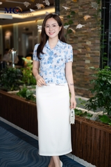 ÁO THỜI TRANG HỌA TIẾT HOA AT212
