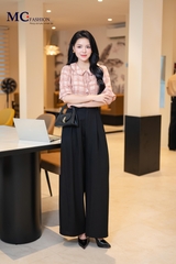 QUẦN ỐNG SUÔNG RỘNG 1 CÚC QA138