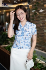 ÁO THỜI TRANG HỌA TIẾT HOA AT212