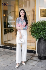 ÁO THỜI TRANG HỌA TIẾT HOA AT219