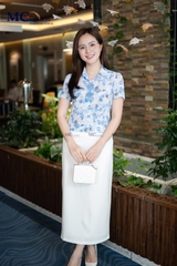 ÁO THỜI TRANG HỌA TIẾT HOA AT212