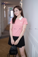 ÁO THUN POLO CỔ PHỐI, THÊU CỔ VÀ NGỰC AP112