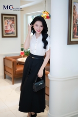 CHÂN VÁY XẾP LY 2 LỚP CV138