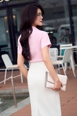 SƠ MI CÔNG SỞ TRƠN CHẤT GỖ SỒI AB148