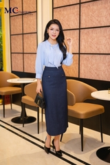 ÁO THỜI TRANG KẺ CỔ NƠ AT235