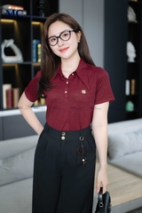 QUẦN ỐNG RỘNG DÁNG NGẮN QA134