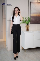 QUẦN ỐNG LOE HAI CÚC QA129