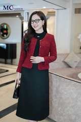 Áo Khoác Tweed Kim Tuyến AV108