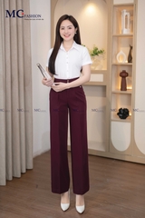 QUẦN SUÔNG CẠP 2 CÚC XẾP LY QA132
