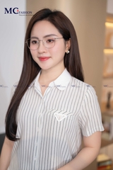 ÁO SƠ MI KẺ THỜI TRANG AT182