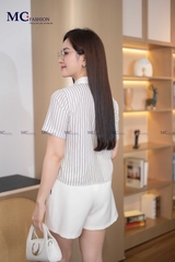ÁO SƠ MI KẺ THỜI TRANG AT182