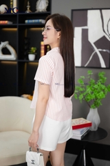 Áo thời trang sơ mi kẻ AT185