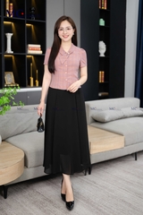ÁO SƠ MI COTTON KẺ THANH LỊCH AT186