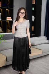 CHÂN VÁY TƠ ÁNH CAO CẤP – CV132