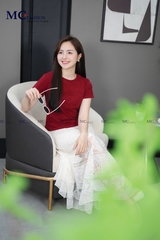 CHÂN VÁY REN HÀN CAO CẤP – MÃ CV131