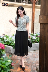 ÁO SƠ MI THỜI TRANG HỌA TIẾT GẠCH ĐỨT AT196