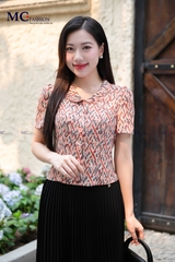 ÁO SƠ MI THỜI TRANG HỌA TIẾT GẠCH ĐỨT AT196