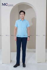 ÁO SƠ MI NAM CỘC TAY NAB102