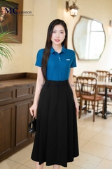 ÁO THUN POLO TRƠN CHỮ FASHION AP109