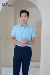 ÁO SƠ MI NAM CỘC TAY NAB102