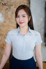 ÁO SƠ MI KẺ DỌC AB142