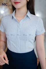 ÁO SƠ MI KẺ DỌC AB142