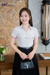 ÁO SƠ MI KẺ DỌC AB142