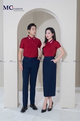 ĐỒNG PHỤC ÁO THUN APN106 (NAM) & AP106 (NỮ)