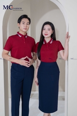 ĐỒNG PHỤC ÁO THUN APN106 (NAM) & AP106 (NỮ)