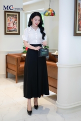 ÁO THỜI TRANG TAY PHỐI HOA AT218