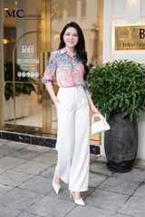 ÁO THỜI TRANG HỌA TIẾT HOA AT219