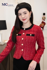 Áo dạ TWEED TAV426 hãng MC Fashion