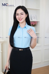 Áo sơ mi trơn AB102