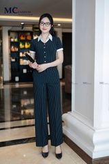Quần kẻ ống đứng suông QA110