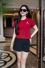 Áo thun cổ tròn AP258